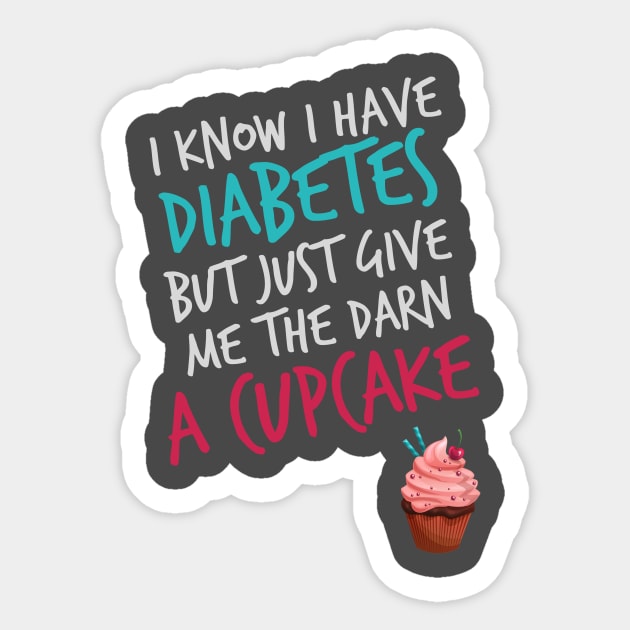 Funny Diabetes Jokes 🧁 Sticker by JohnRelo